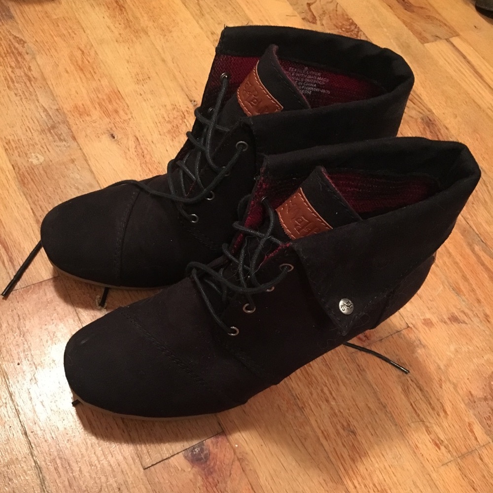 MadLove wedge booties